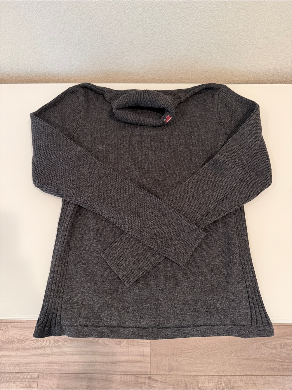Ralph Lauren Charcoal Gray Women's Turtleneck Sweater